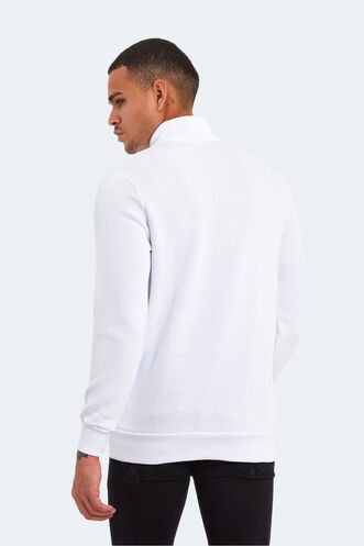 Slazenger BALBIN Men's Sweatshirt White - Thumbnail