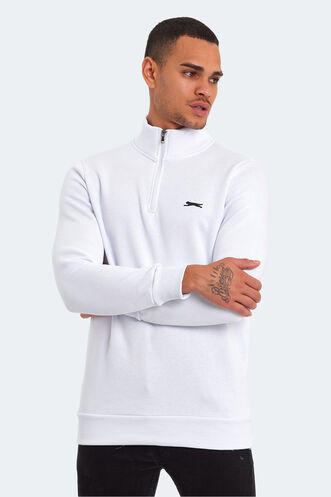 Slazenger BALBIN Men's Sweatshirt White - Thumbnail