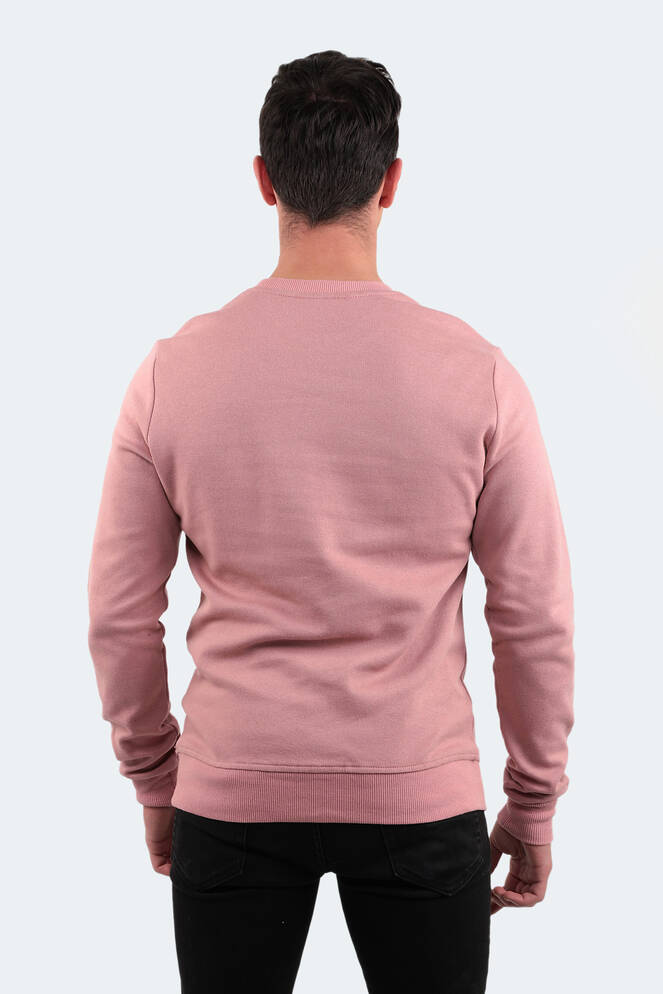 Slazenger BAR Erkek Sweatshirt Pudra