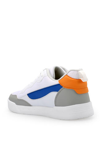 Slazenger BARBRO Sneaker Men's Shoes White - Orange - Thumbnail