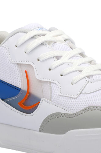 Slazenger BARBRO Sneaker Men's Shoes White - Orange - Thumbnail