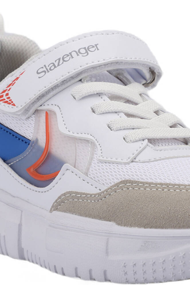 Slazenger BARBRO Sneaker Erkek Çocuk Ayakkabı Beyaz - Turuncu