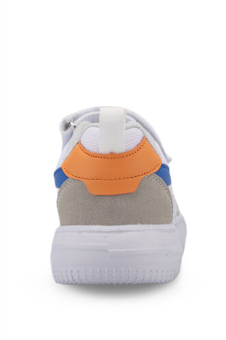 Slazenger BARBRO Sneaker Boys' Shoes White - Orange - Thumbnail