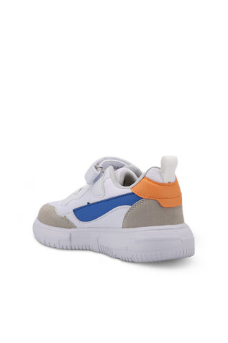 Slazenger BARBRO Sneaker Boys' Shoes White - Orange - Thumbnail