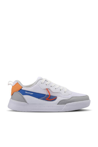 Slazenger BARBRO Women's Sneaker Shoes White - Orange - Thumbnail