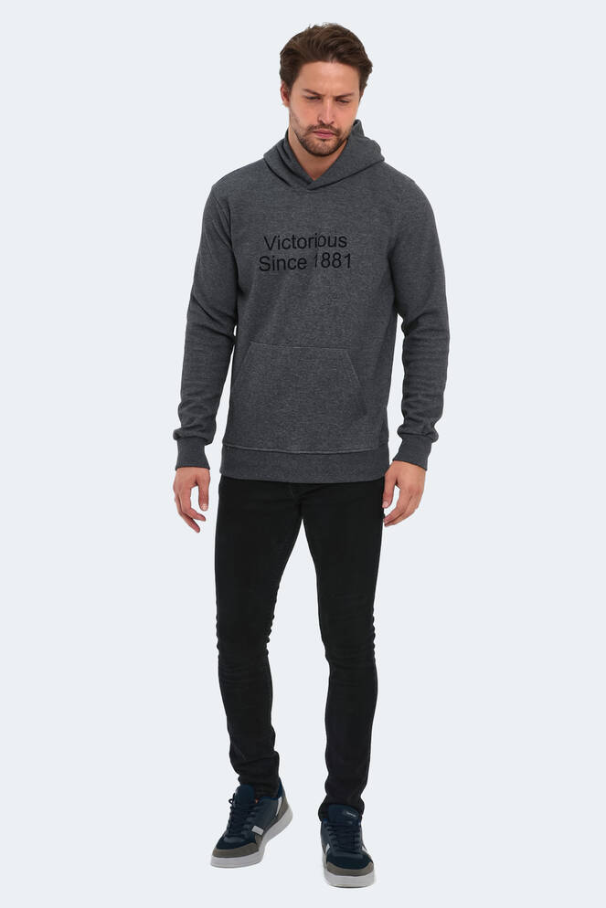 Slazenger BARNA Erkek Sweatshirt Antrasit