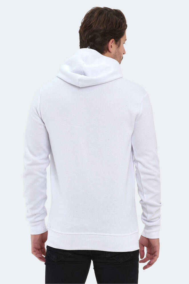 Slazenger BARNA Erkek Sweatshirt Beyaz