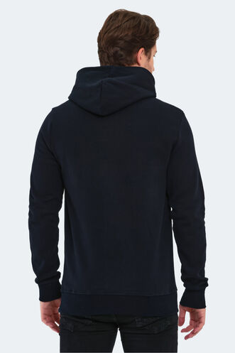 Slazenger BARNA Men's Sweatshirt Navy - Thumbnail