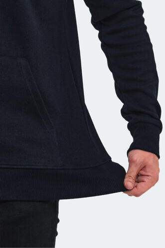 Slazenger BARNA Men's Sweatshirt Navy - Thumbnail