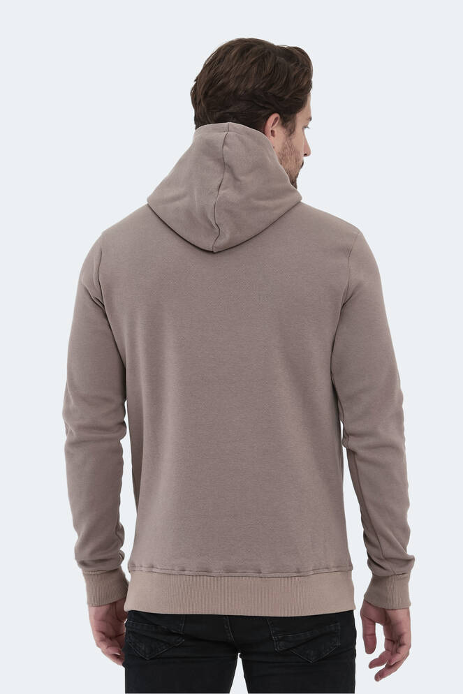 Slazenger BARNA Men's Sweatshirt Stone Grey