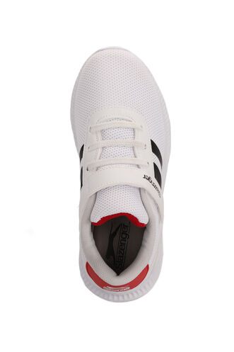 Slazenger BARREL Sneaker Boys Shoes White - Black - Thumbnail