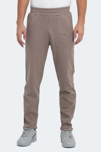 Slazenger BARTOL Men's Sweatpants Bottoms Stone Grey - Thumbnail