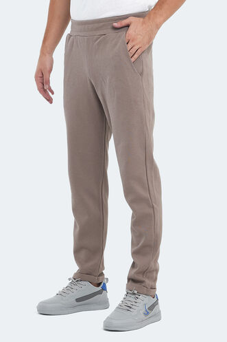 Slazenger BARTOL Men's Sweatpants Bottoms Stone Grey - Thumbnail