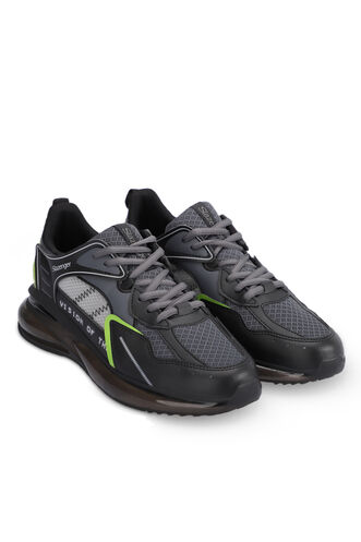 Slazenger BASHE Sneaker Men's Shoes Black - Thumbnail