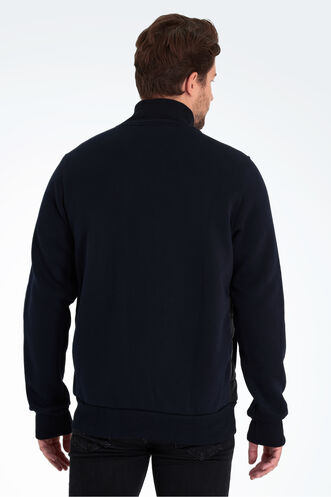 Slazenger BASIL Men's Sweatshirt Navy - Thumbnail