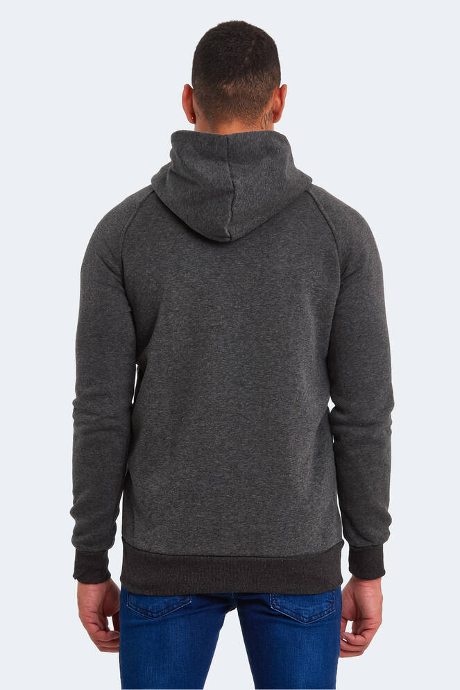 Slazenger BASS Erkek Sweatshirt Antrasit