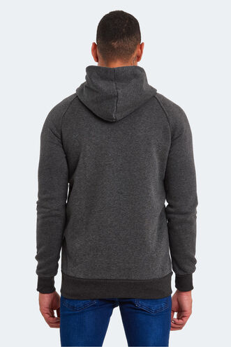 Slazenger BASS Men's Sweatshirt Anthracite - Thumbnail