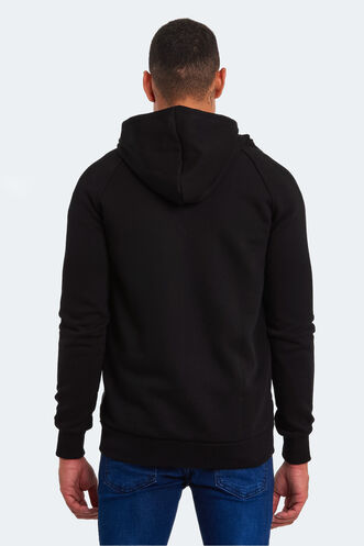 Slazenger BASS Men's Sweatshirt Black - Thumbnail