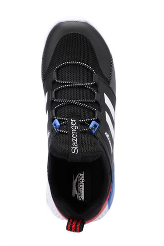 Slazenger BERLIN Sneaker Boys Shoes Black - White - Thumbnail