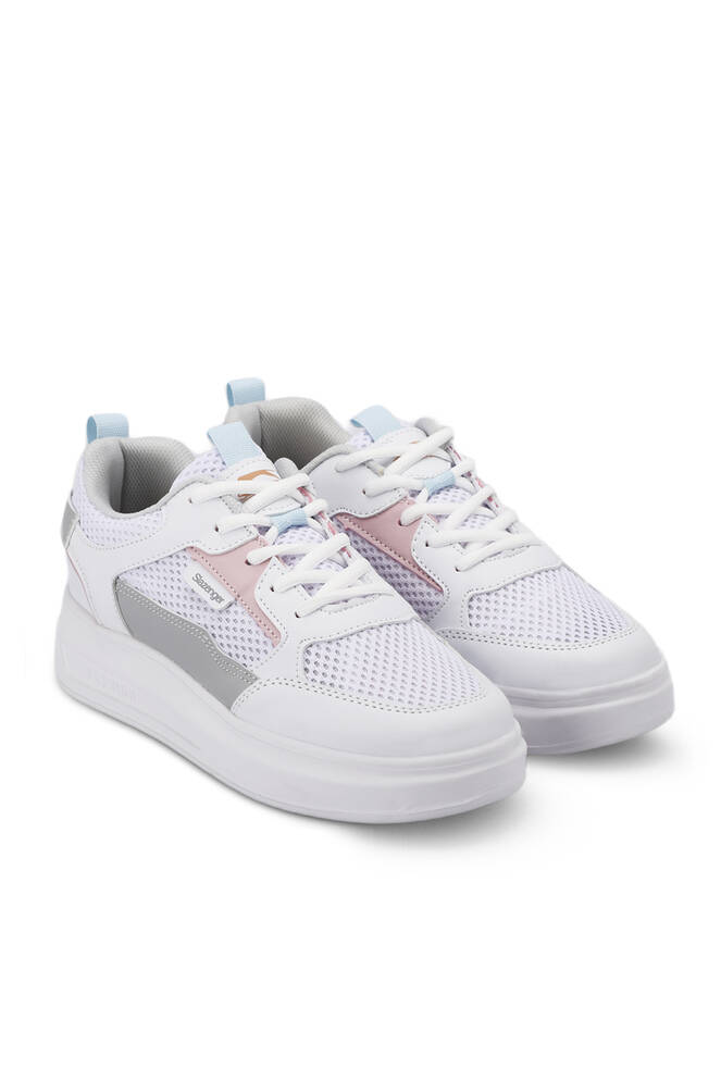 Slazenger BIEL Women's Sneaker Shoes White - Lilac