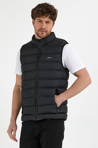 Slazenger BLANK Men's Vest Black - Thumbnail