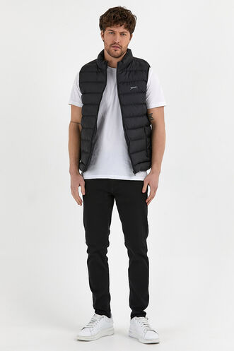 Slazenger BLANK Men's Vest Black - Thumbnail