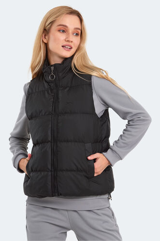 Slazenger BRAYLON Women's Vest Black - Thumbnail