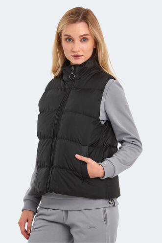 Slazenger BRAYLON Women's Vest Black - Thumbnail