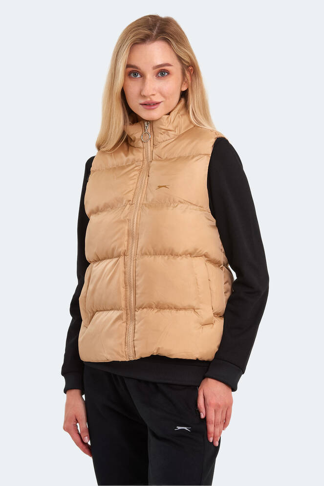 Slazenger BRAYLON Women's Vest Camel