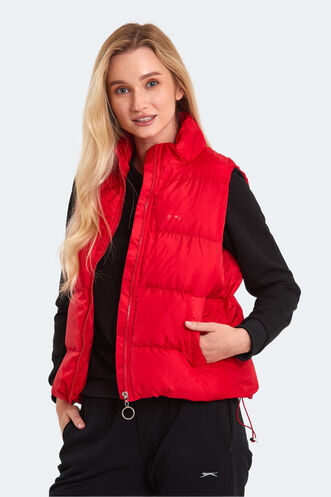 Slazenger BRAYLON Women's Vest Red - Thumbnail