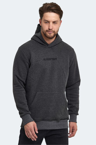 Slazenger BUSTER Erkek Sweatshirt Antrasit - Thumbnail