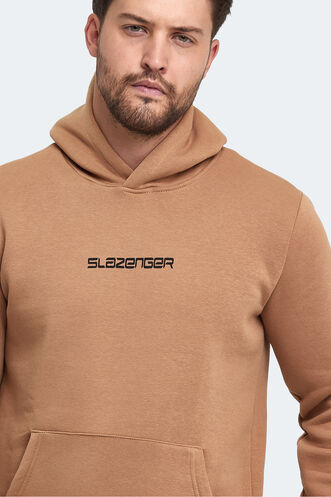 Slazenger BUSTER Erkek Sweatshirt Bej - Thumbnail