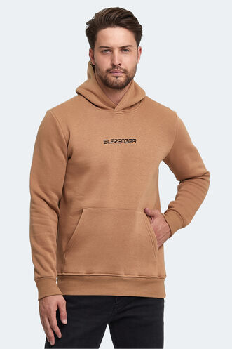 Slazenger BUSTER Erkek Sweatshirt Bej - Thumbnail