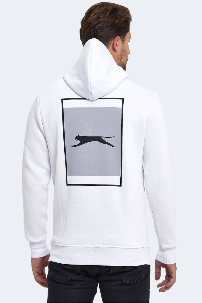 Slazenger BUSTER Erkek Sweatshirt Beyaz