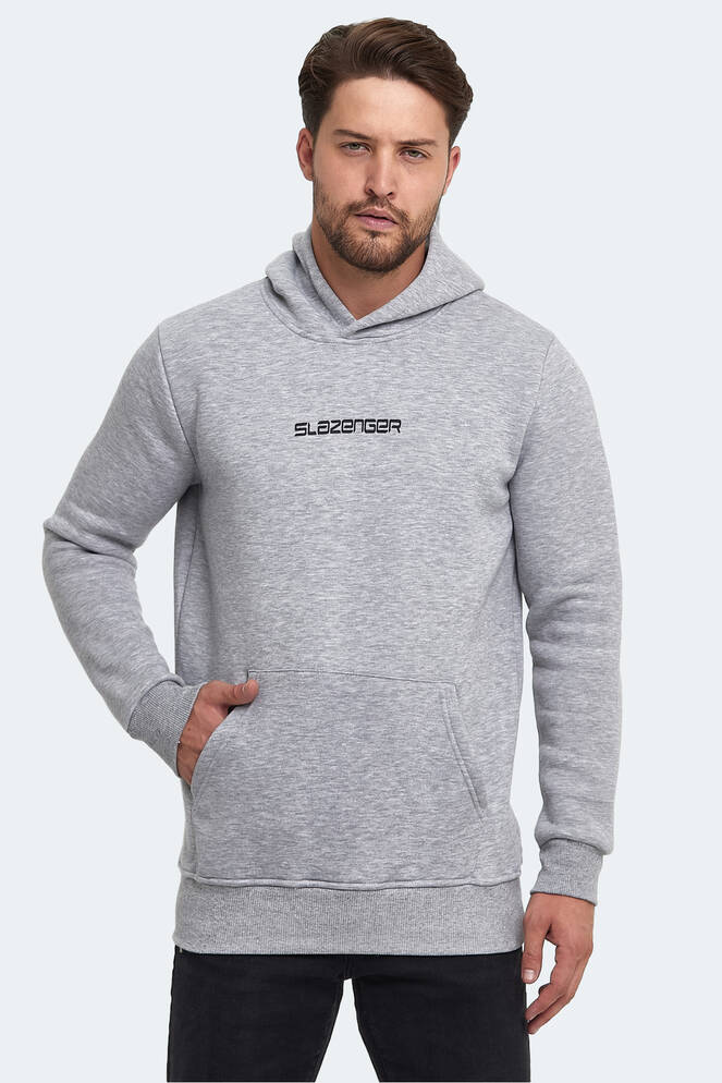 Slazenger BUSTER Erkek Sweatshirt Gri