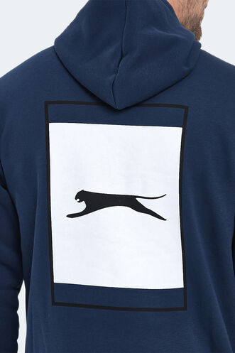 Slazenger BUSTER Erkek Sweatshirt Indigo - Thumbnail