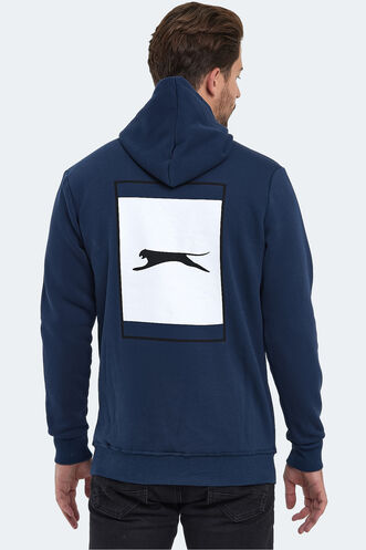 Slazenger BUSTER Erkek Sweatshirt Indigo - Thumbnail