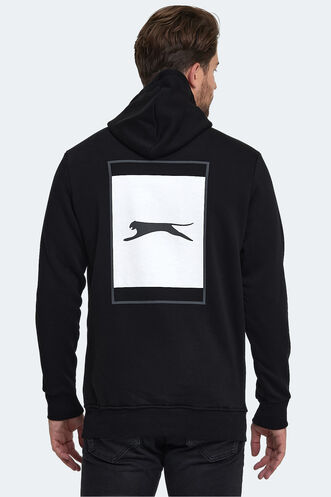 Slazenger BUSTER Erkek Sweatshirt Siyah - Thumbnail