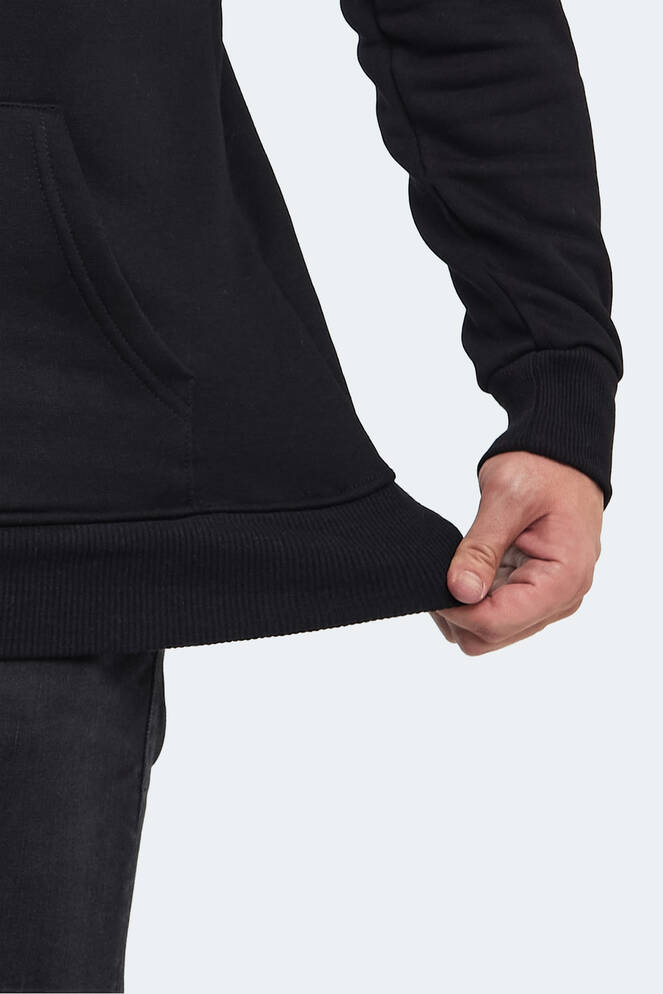 Slazenger BUSTER Erkek Sweatshirt Siyah