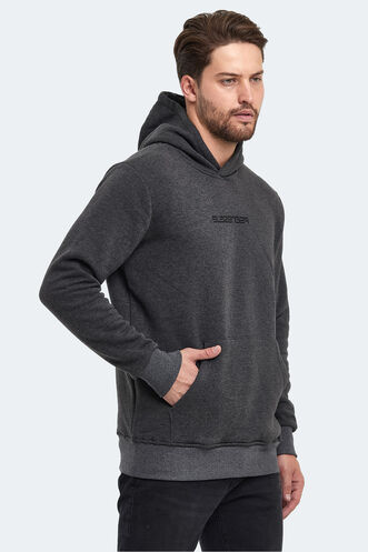 Slazenger BUSTER Men's Sweatshirt Anthracite - Thumbnail