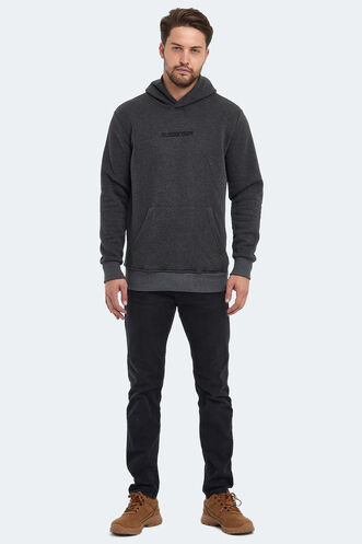 Slazenger BUSTER Men's Sweatshirt Anthracite - Thumbnail