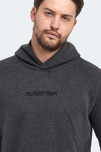 Slazenger BUSTER Men's Sweatshirt Anthracite - Thumbnail