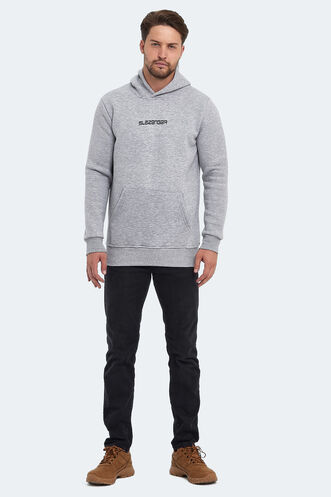 Slazenger BUSTER Men's Sweatshirt Gray - Thumbnail