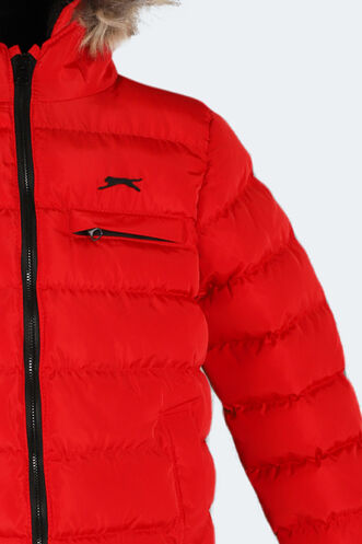 Slazenger CALISTO NEW Children's Jacket & Coat Red - Thumbnail