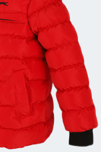 Slazenger CALISTO NEW Children's Jacket & Coat Red - Thumbnail