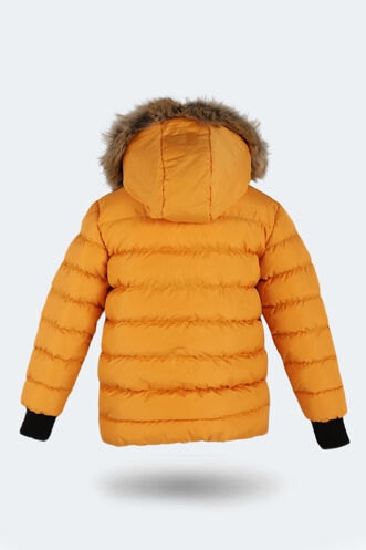 Slazenger CALISTO NEW Children's Jacket & Coat Yellow - Thumbnail