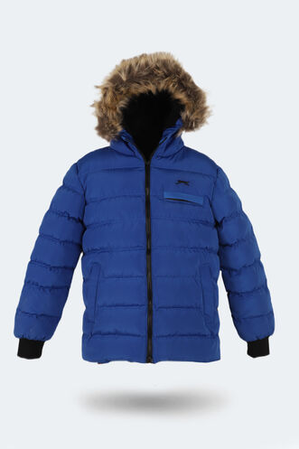 Slazenger CALISTO NEW Children's Jacket & Coat Saks Blue - Thumbnail