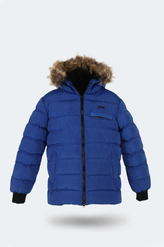 Slazenger CALISTO NEW Children's Jacket & Coat Saks Blue - Thumbnail