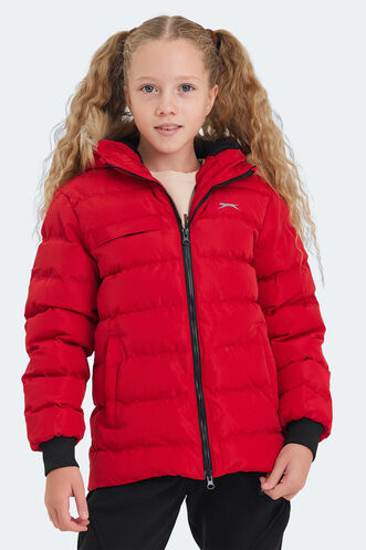 Slazenger - Slazenger CALISTO Unisex Kids Coat & Jacket Red