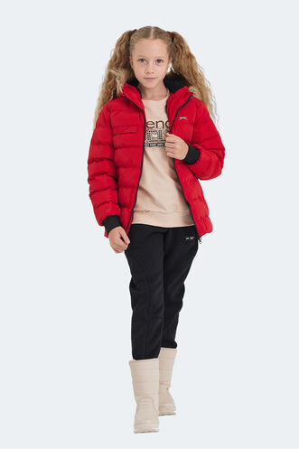 Slazenger CALISTO Unisex Kids Coat & Jacket Red - Thumbnail